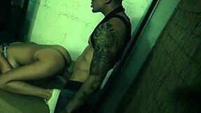 Teen Screams in Outdoor Bondage with Golden Dildo Torment