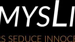 Horny stepdaughter Lyra Law gets her pussy fingered and eaten by hot blonde milf in intense session