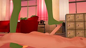 Dragon Ball - Vados Gives Intense Footjob And Feet Licking!