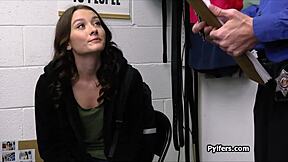 mall cop records juicy encounter at office