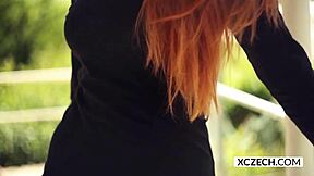 Awesome Eve Plays Solo with Her Body on Xczech