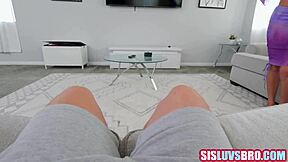 Stepsister Teases Stepbrother, Then Blows His Dick Hard – Oh Yes!