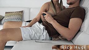 hey babe, can you handle this sloppy blowjob on my big dick?