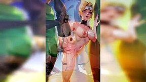 Anime Sex Uncensored 3D Animation with Big Tits