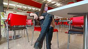 latina wife cheats, heating cocks in mall