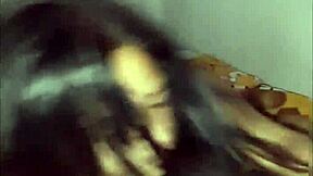 Wow, your Colombian sister sucks it so deliciously with her petite body!