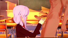 i watch inori yuzuriha get creampied in guilty crown hentai