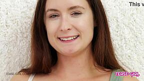 Super cute teen shows body during anal massage and assfucking