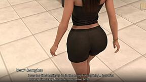 i can't believe jamie and shauna just kissed in this erotic hentai scene, their big tits pressing together