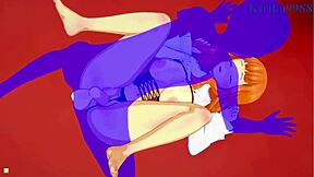 mimosa vermillion and vanica zogratis and asta have intense sex in black clover hentai