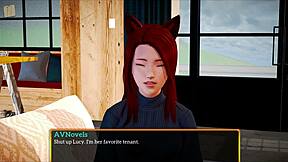 Intense Hentai Action With Redhead Milf In My New Family