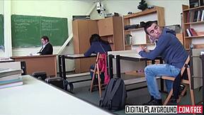 kristof cale fucks taissia shanti in classroom hookup
