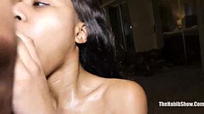 Sim thick petite cutie amari swallows bbc from jovan jordan