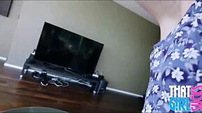 cute teen tiffany kohl sucking a big cock