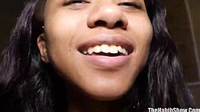 Sim thick petite cutie amari swallows bbc from jovan jordan