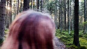 Get lost in wonderlands with cute 18-19 yo sucking and swallowing cum outdoors.