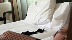 i can't resist this mature milf's big natural tits and monster cock.