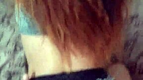 Young stepsister with brown skin moves her big hips when I hug her tight she loves being held doggystyle