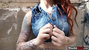 Redhead Rocker Chick Sheena Rose Gets Her Tight Ass Pounded Hard In The Ghetto Scene 2.2.