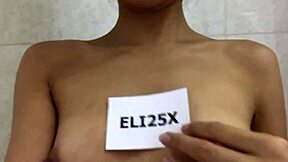 My big stepbrother just blasted my face with cum!