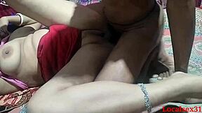 Wife gets fucked by husband's friend in hardcore sex