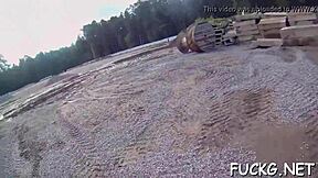 I spoil my sweetheart on a hidden cam