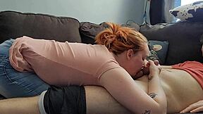 redlexxxa - sloppy blowjob and facial cumshot