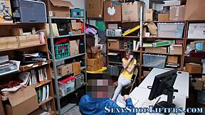 This real delinquent teen got caught and railed hard in a raw maledom scene on camera.