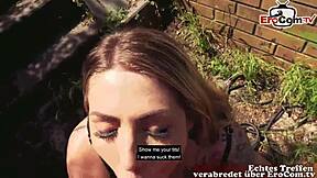 �ffentlicher sex an berlin autobahn mit deutscher tattoo schlampe