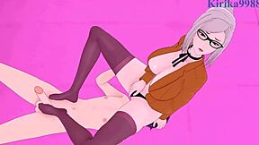 meiko shiraki and hana midorikawa have intense sex in prison school hentai