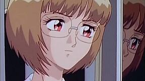 Hey, check this anime slut with glasses getting fisted in wild fantasy!