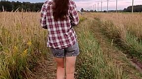 Wow, public anal with a flawless body babe!