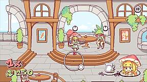 Futanari di funghi futa hentai game episode 1 in the restaurant.