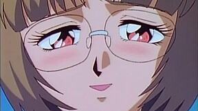 Hey, check this anime slut with glasses getting fisted in wild fantasy!
