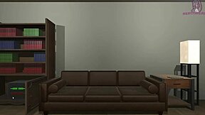 Escaping the lustful doll room with titjob action