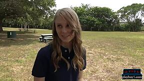 Tiny Amateurs Bang Boyfriend in Hot Home Session