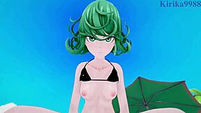 Tatsumaki and Captain Mizuki Adventure - One-Punch Man Hentai