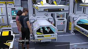 Shy emo girl needs help in stranded space!