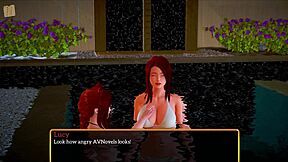 my new family gets wild with big tits