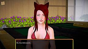 my new family gets wild with big tits