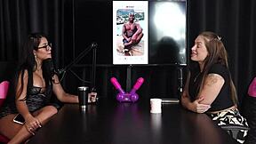 Francis Simas in Sheer Red Lingerie Takes Hard Hits in Wild Bisexual Game!