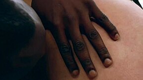 Young spanish penelope gets dark dicked hard!