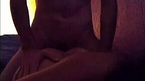 She can't stand the horny action and starts recording our petite Latina couple