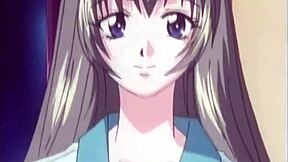 Japanese Teen Rides In BDSM Anime Film Scene