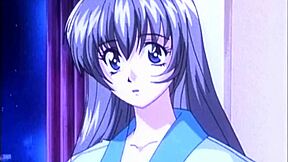 Japanese Teen Rides In BDSM Anime Film Scene