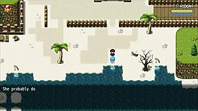 Lost Lagoon Harem Hentai Game Ep 6: Naked Beauty Exposed in Public Bath