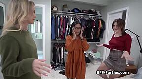 i had dinner then joined a hot foursome with friends