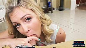 petite blonde girlfriends videotaped fucking