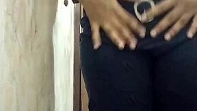 Indian Step Sister Ass Fucking In Bathroom.