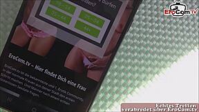 Will the German milf tempt you in the kitchen?